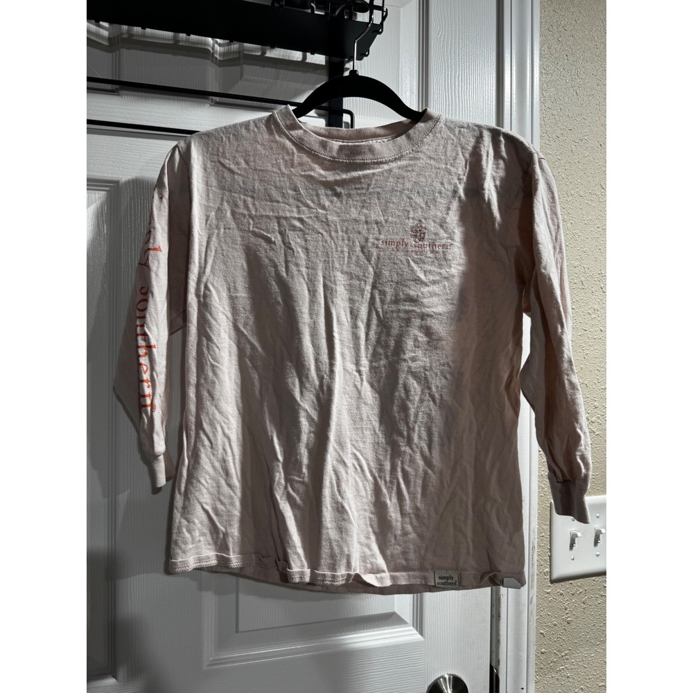Girls Adidas Hoodie Simply Southern Long Sleeve Vacay Mode Tee Bundle Size 10/12
